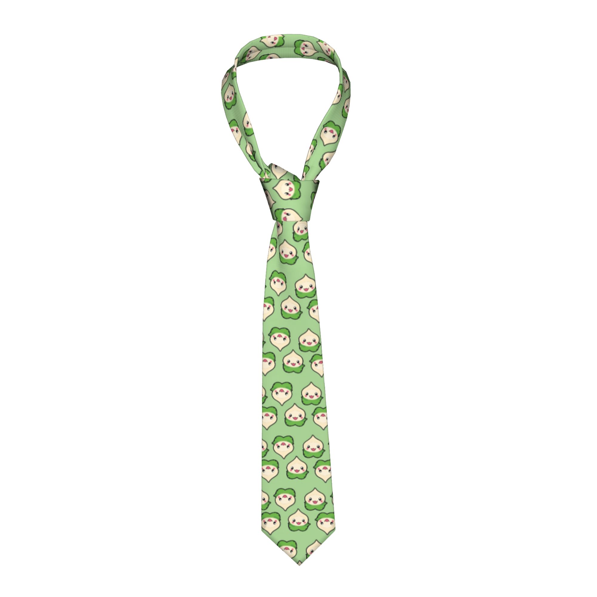 Men Accessories Wedding - เนคไทลาย Pachimaris น่ารักสำหรับผู้ชาย ขนาด 8 ซม.