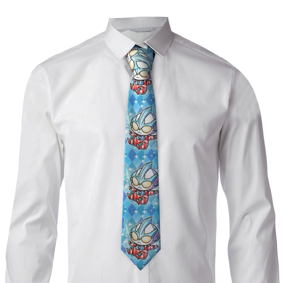 เนคไทผ้าไหมลายอุลตร้าแมนแบบคลา - Men Accessories Wedding บทวิจารณ์และราคา