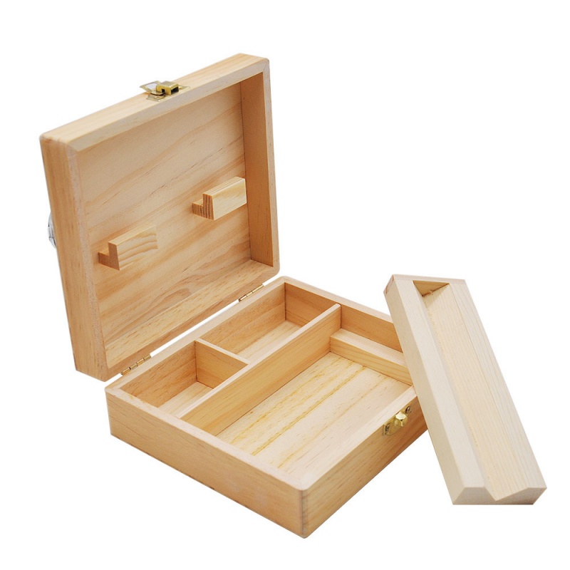 กล่องเก็บของทำจากไม้ พร้อมถาดส - Men'S Accessories Organizer Tray บทวิจารณ์และราคา