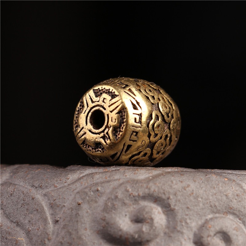 ลูกปัดทรงกระบอกลายจีนโบราณ ขนา - Men'S Accessories Jewelry Bracelet บทวิจารณ์และราคา