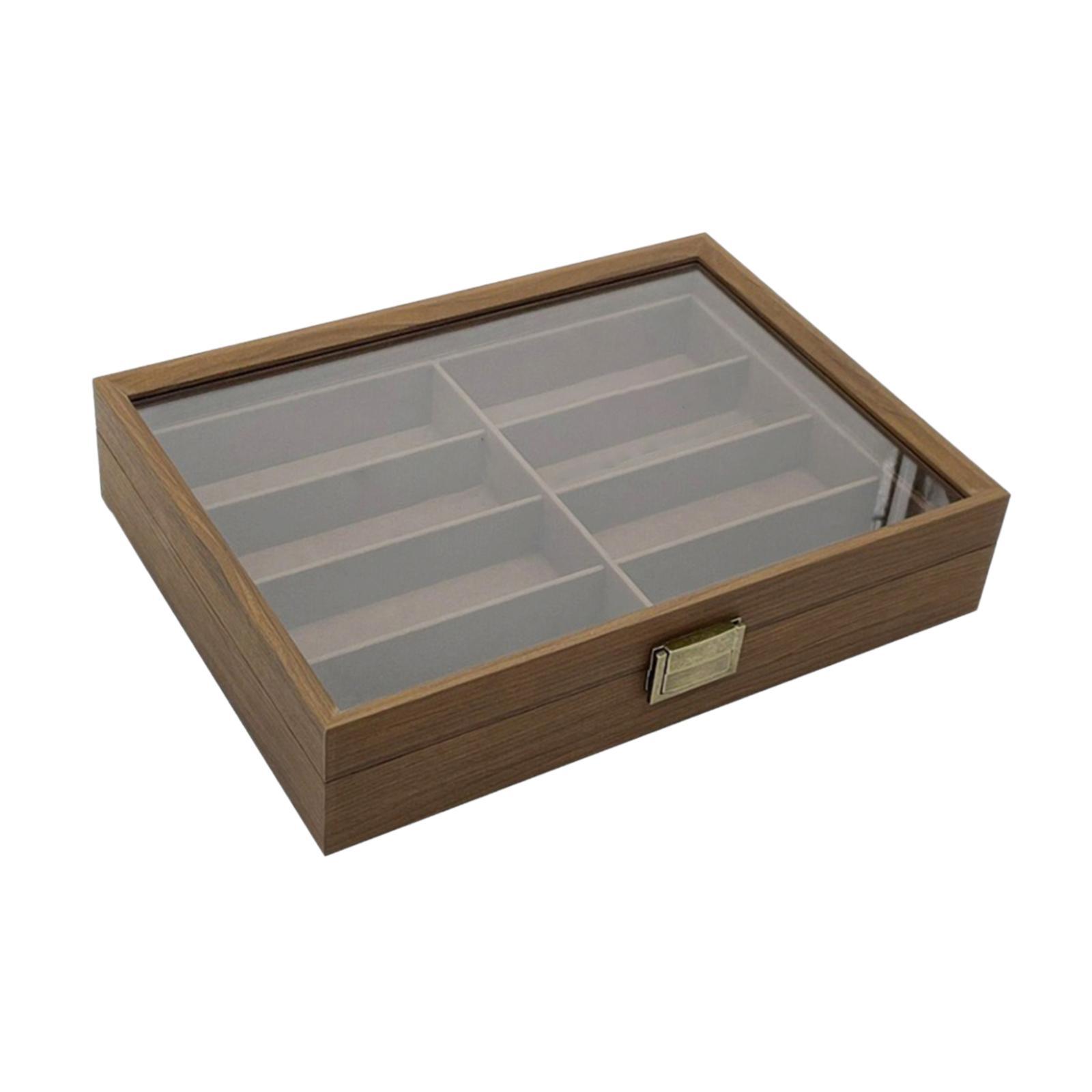 กล่องใส่แว่นตาไม้ กล่องเก็บแว่ - Men Accessories Drawer บทวิจารณ์และราคา