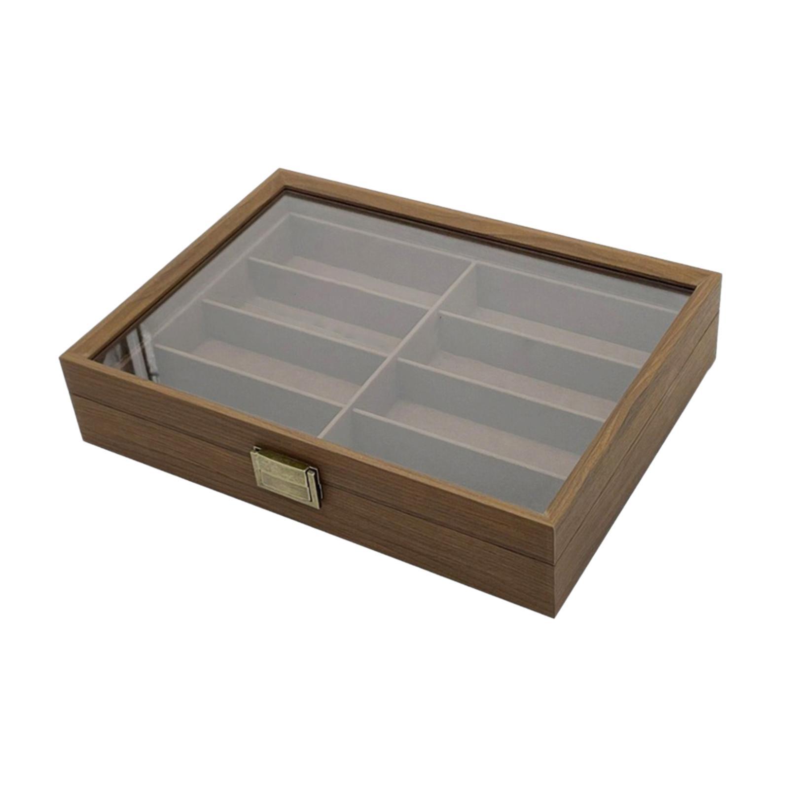 กล่องเก็บแว่นกันแดดไม้ 8 ช่อง  - Men Accessories Drawer บทวิจารณ์และราคา