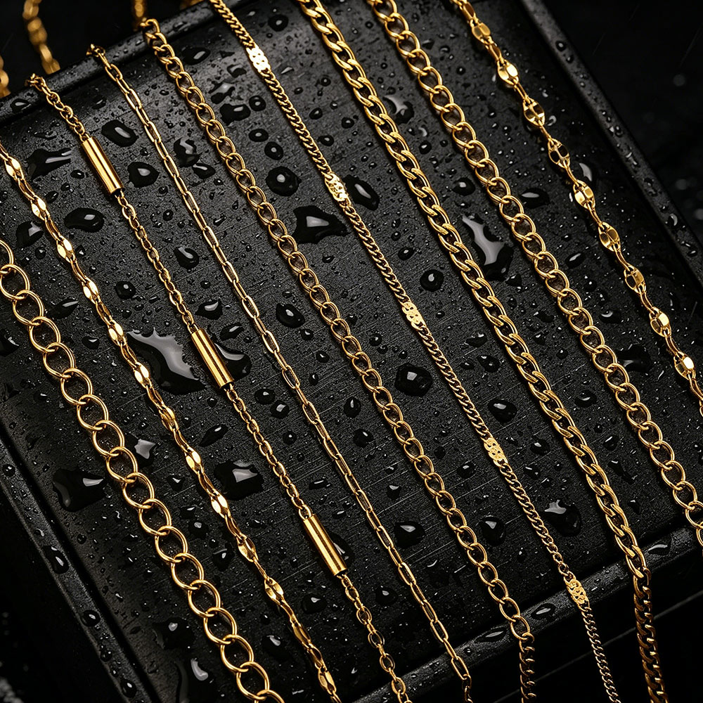 โซ่สแตนเลสสตีลยาว 2 เมตร แบบไข - Men'S Accessories Jewelry Bracelet บทวิจารณ์และราคา
