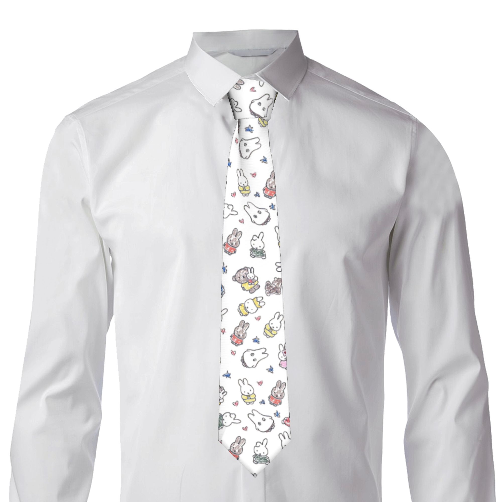เนคไทลายการ์ตูนกระต่ายมิฟฟี่ ข - Men Accessories Wedding บทวิจารณ์และราคา
