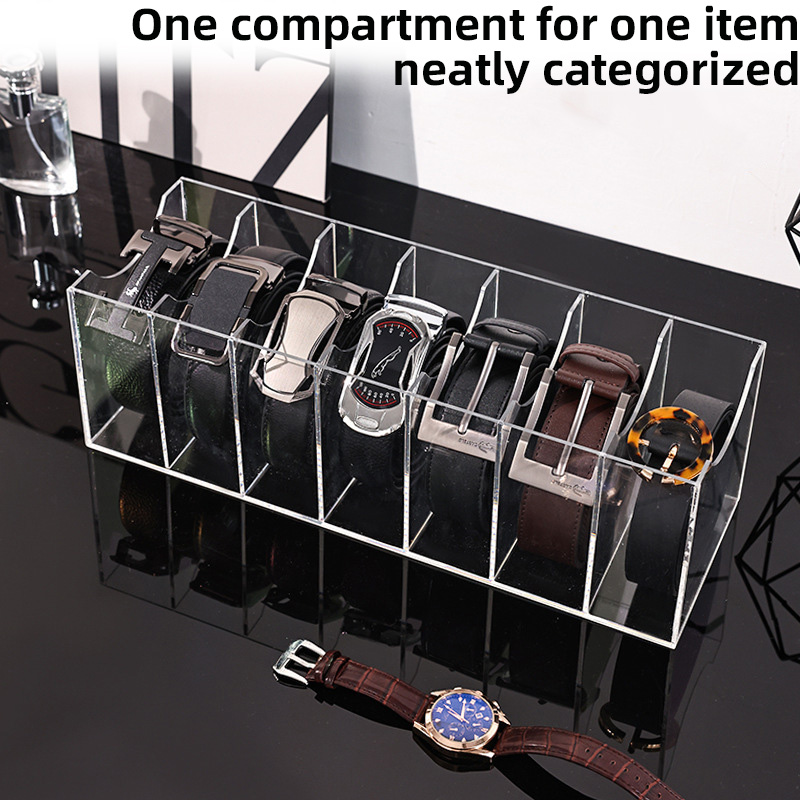 กล่องเก็บเข็มขัดหนัง, กล่องจัด - Men Accessories Drawer บทวิจารณ์และราคา