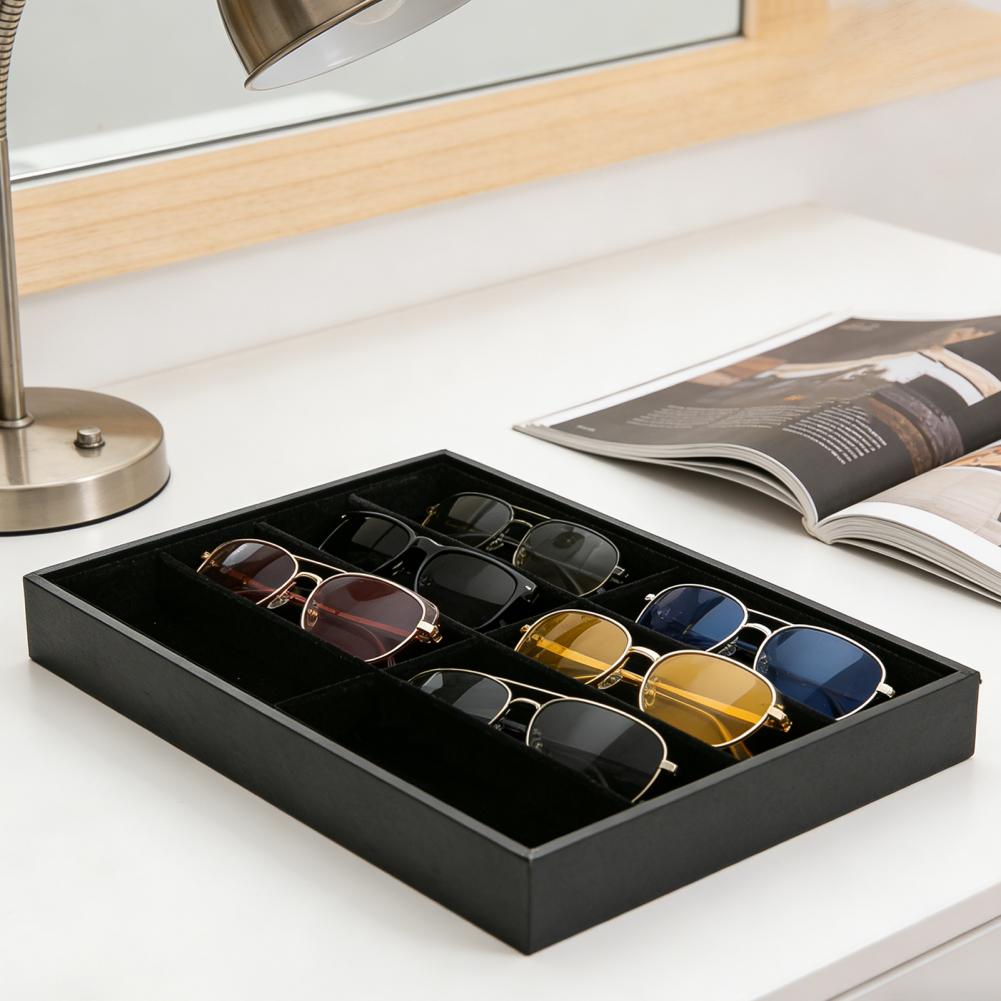 กล่องเก็บแว่นตาแบบกำมะหยี่ 8 ช - Men'S Accessories Organizer Tray บทวิจารณ์และราคา